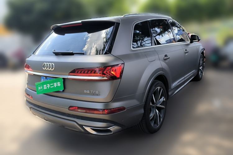 Used Audi Q7 2023 55 TFSI quattro S line Sport Edition Rear Right 45 Deg
