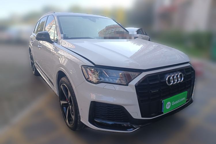 Used Audi Q7 2023 55 TFSI quattro S line Sport Edition Front Right 45 Deg