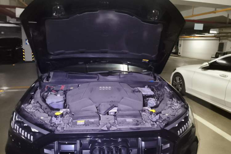 Used Audi Q7 2024 55 TFSI quattro S line Prestige Edition Engine Bay