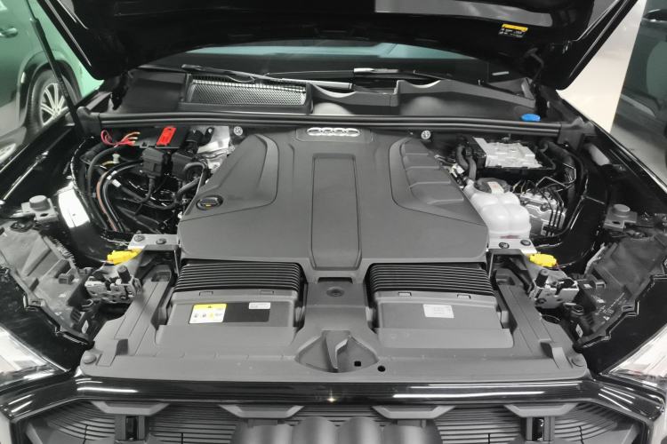 Used Audi Q7 2024 45 TFSI quattro S line Black Warrior Edition Engine Bay