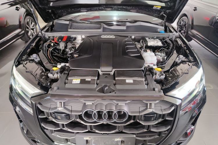 Used Audi Q7 2024 45 TFSI quattro S line Black Warrior Edition Engine Bay