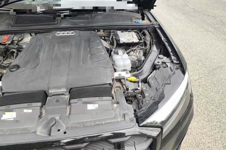 Used Audi Q7 2024 45 TFSI quattro S line Black Warrior Edition Engine Bay Left