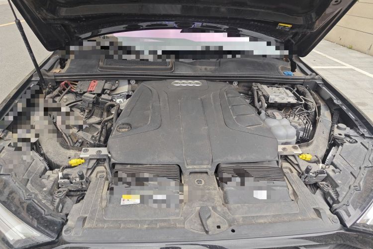 Used Audi Q7 2024 45 TFSI quattro S line Black Warrior Edition Engine Bay