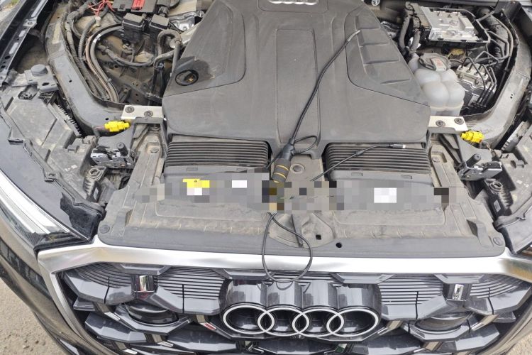 Used Audi Q7 2024 45 TFSI quattro S line Sport Edition Engine Bay