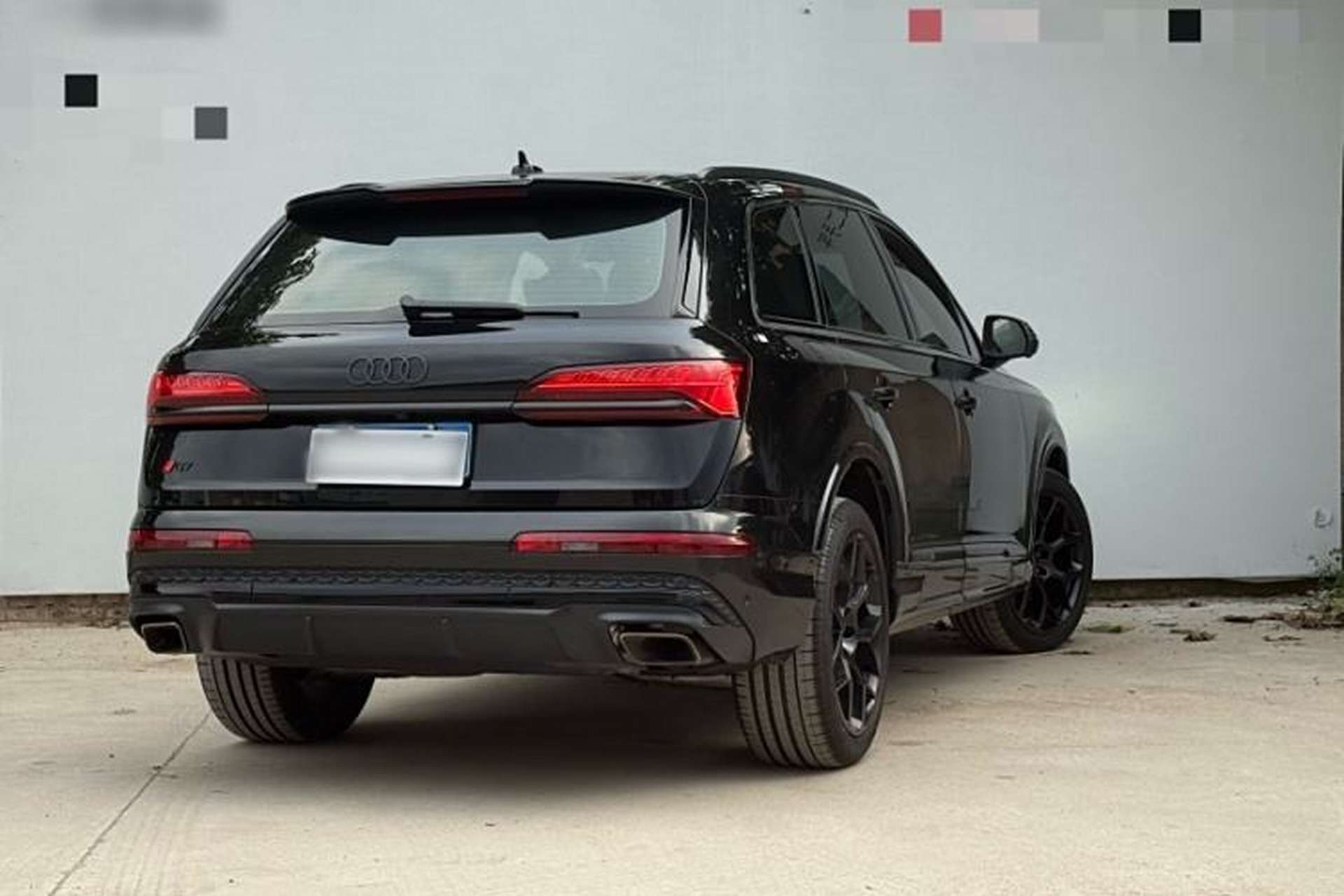 Used Audi Q7 2024 45 TFSI quattro S line Black Warrior Edition Exterior 1