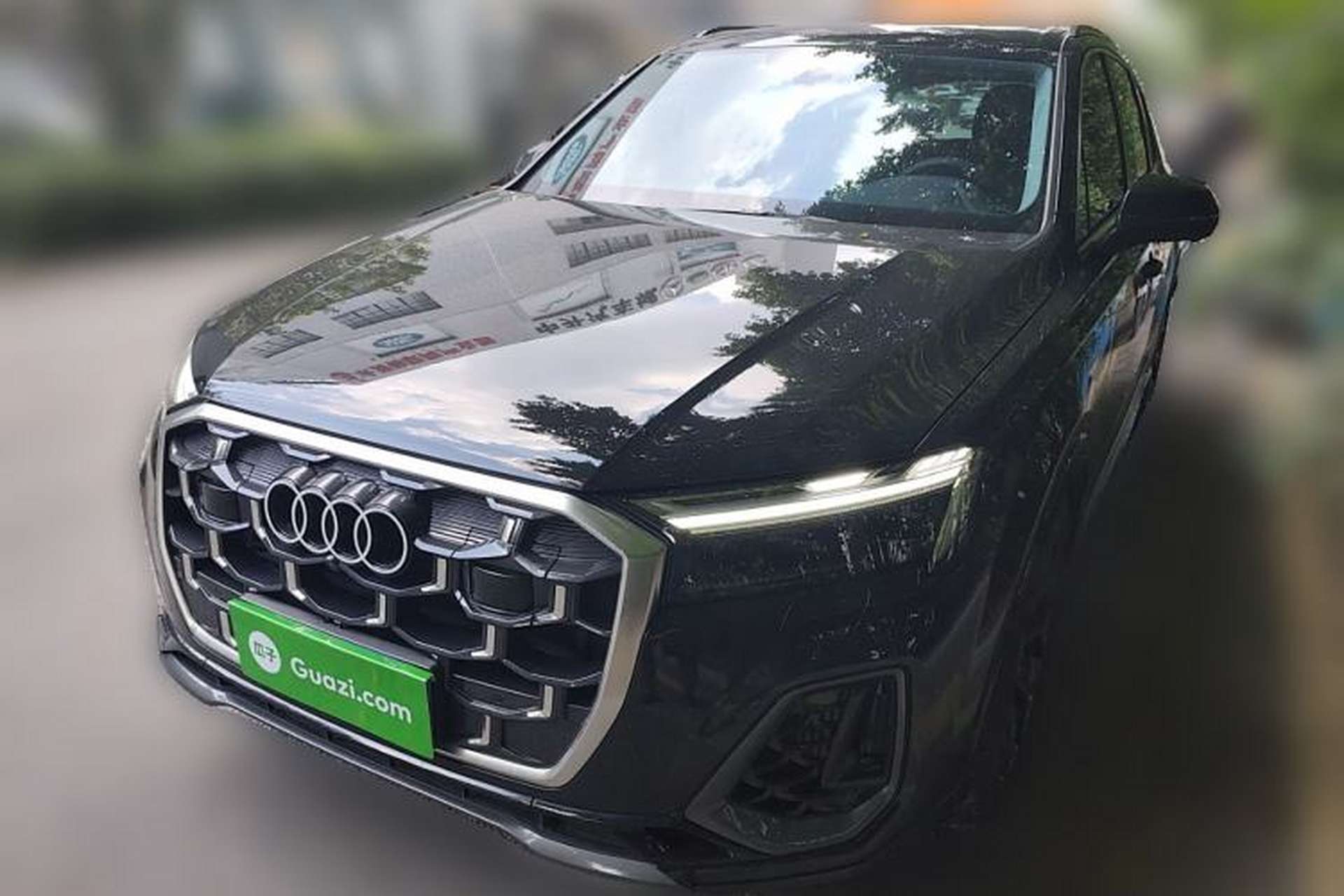 Used Audi Q7 2024 55 TFSI quattro S line Sport model Front Left 45 Deg