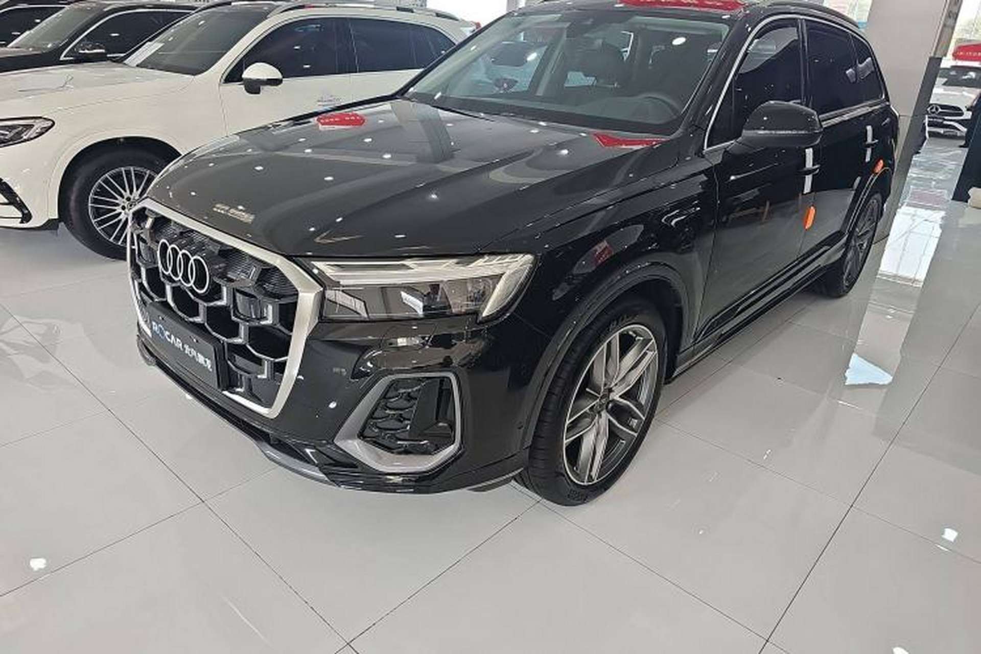 Used Audi Q7 2024 45 TFSI quattro S line Sport Edition Front Left 45 Deg