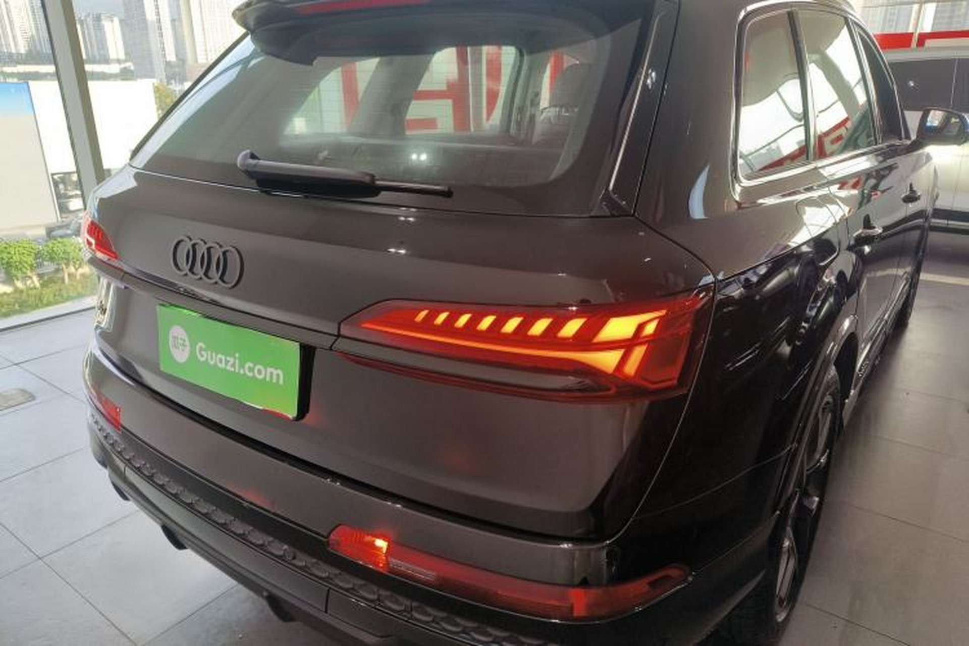 Used Audi Q7 2024 45 TFSI quattro S line Black Warrior Edition Rear