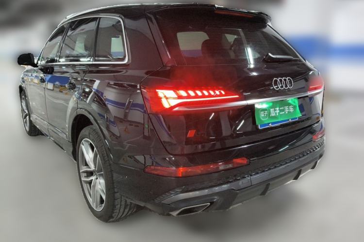 Used Audi Q7 2024 45 TFSI quattro S line Sport Edition Rear Left 45 Deg