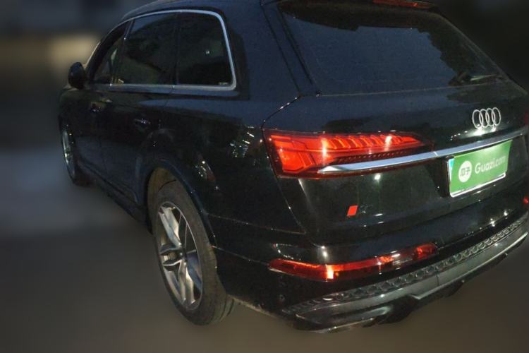 Used Audi Q7 2024 45 TFSI quattro S line Sport Edition Rear Left 45 Deg