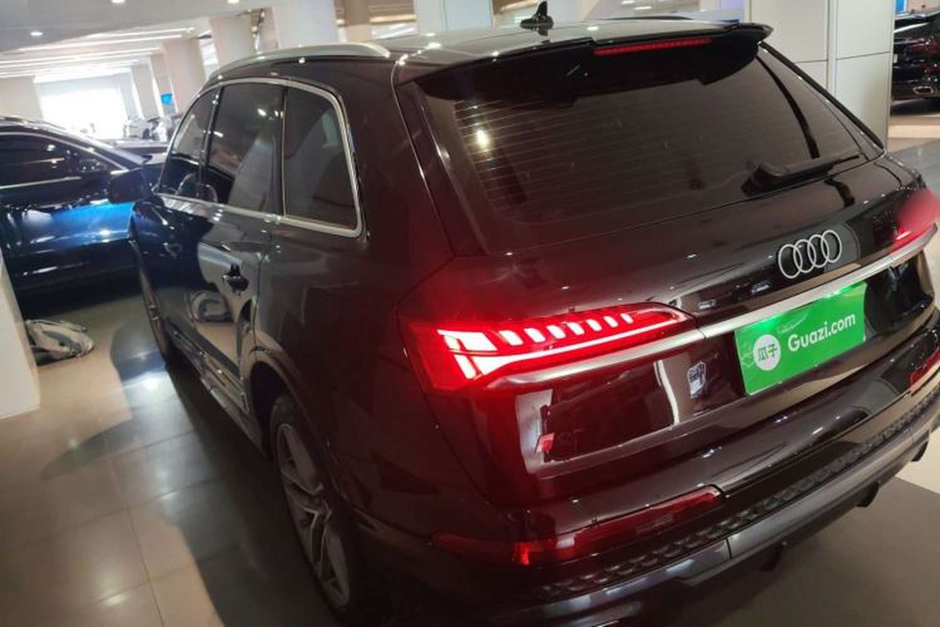 Used Audi Q7 2024 45 TFSI quattro S line Sport Edition Rear Left 45 Deg