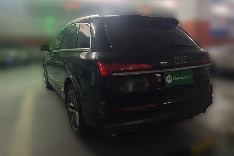 Used Audi Q7 2024 55 TFSI quattro S line Sport model Rear Left 45 Deg