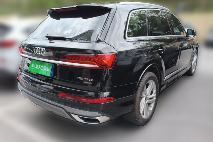 Used Audi Q7 2024 45 TFSI quattro S line Sport Edition Rear Right 45 Deg