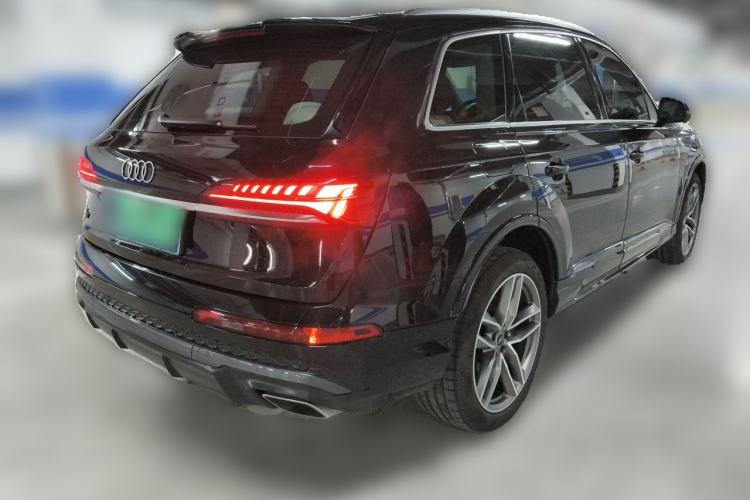 Used Audi Q7 2024 45 TFSI quattro S line Sport Edition Rear Right 45 Deg