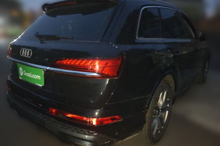 Used Audi Q7 2024 45 TFSI quattro S line Sport Edition Rear Right 45 Deg