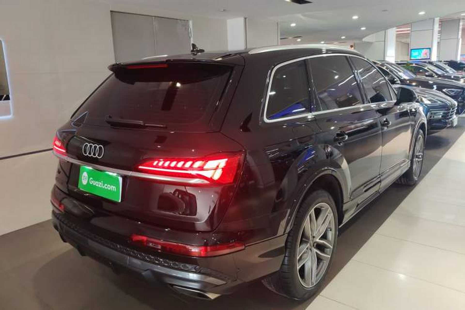 Used Audi Q7 2024 45 TFSI quattro S line Sport Edition Rear Right 45 Deg