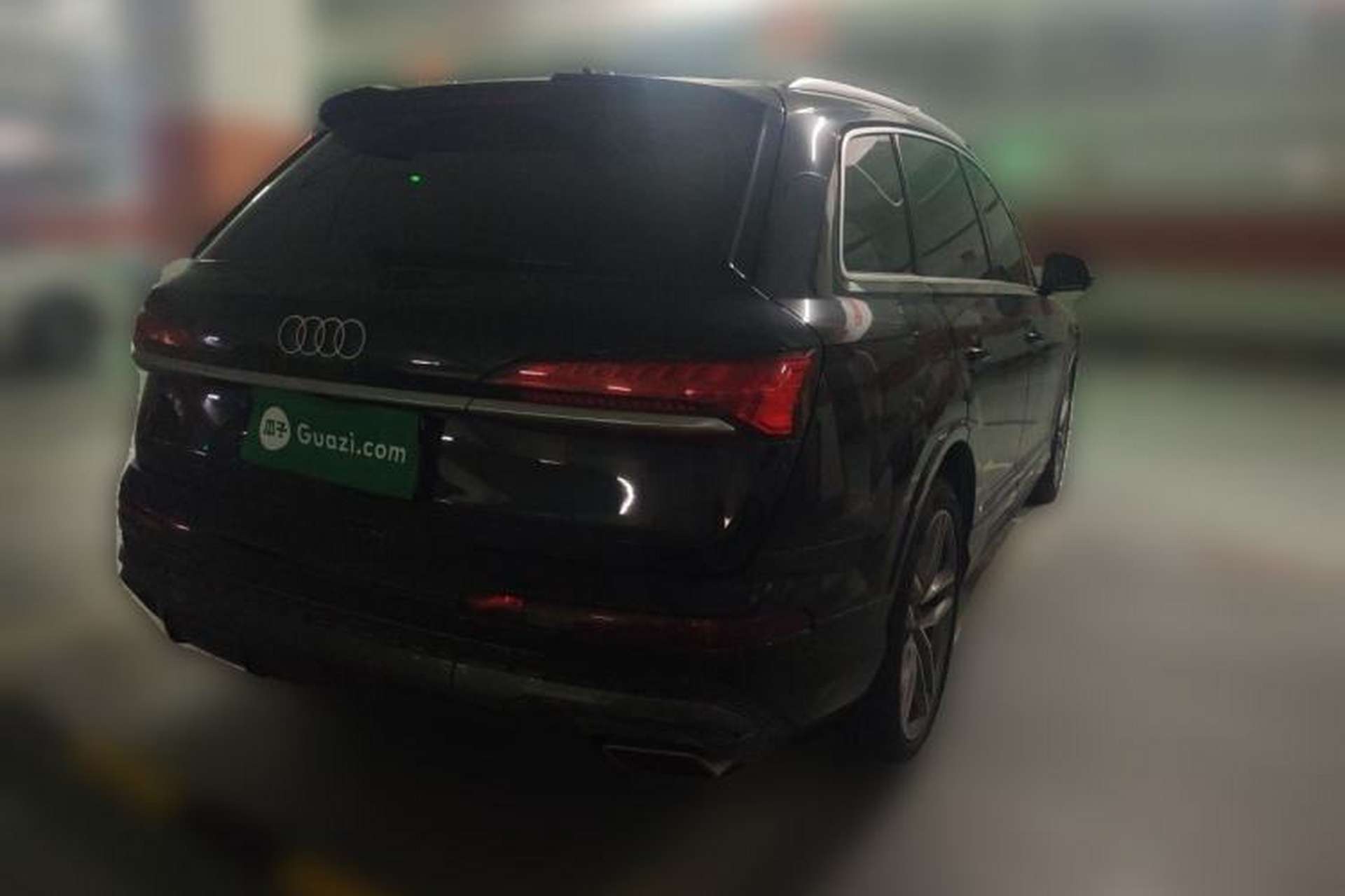 Used Audi Q7 2024 55 TFSI quattro S line Sport model Rear Right 45 Deg