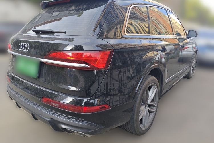 Used Audi Q7 2024 45 TFSI quattro S line Sport Edition Rear Right 45 Deg