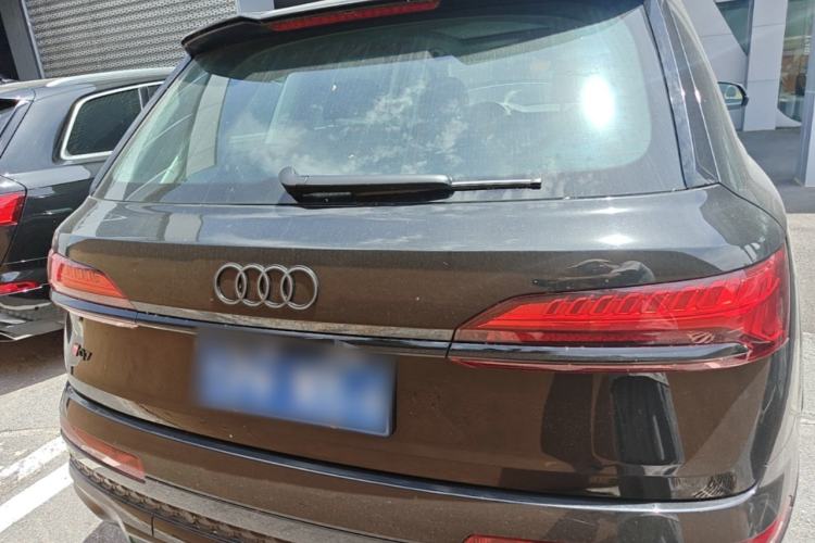 Used Audi Q7 2024 45 TFSI quattro S line Black Warrior Edition Rear