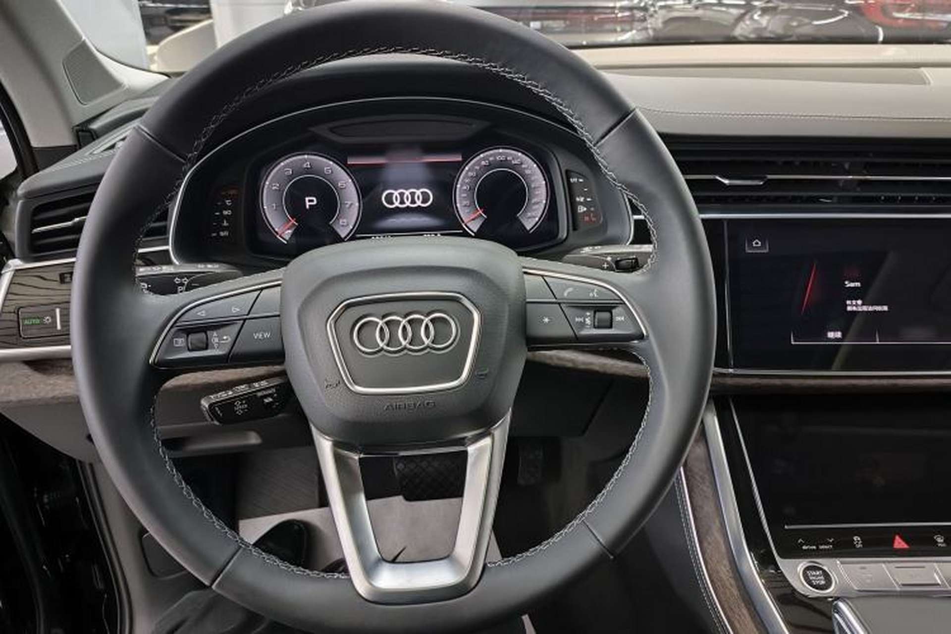 Used Audi Q7 2024 55 TFSI quattro S line Sport model Steering Wheel