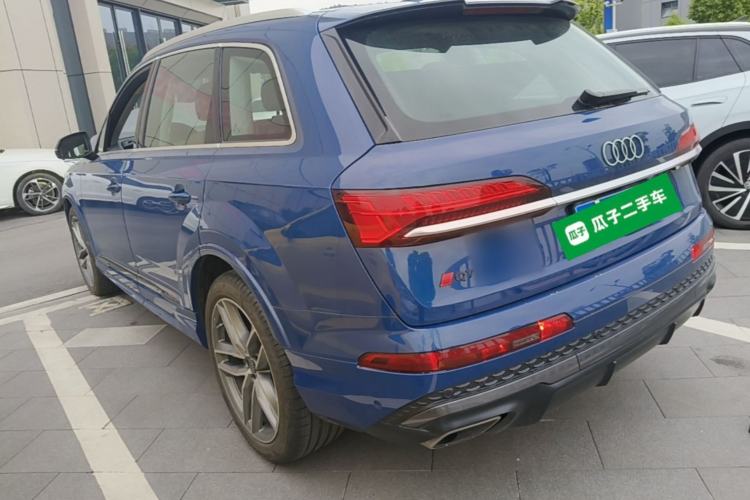 Used Audi Q7 2024 45 TFSI quattro S line Sport Edition Rear Left 45 Deg