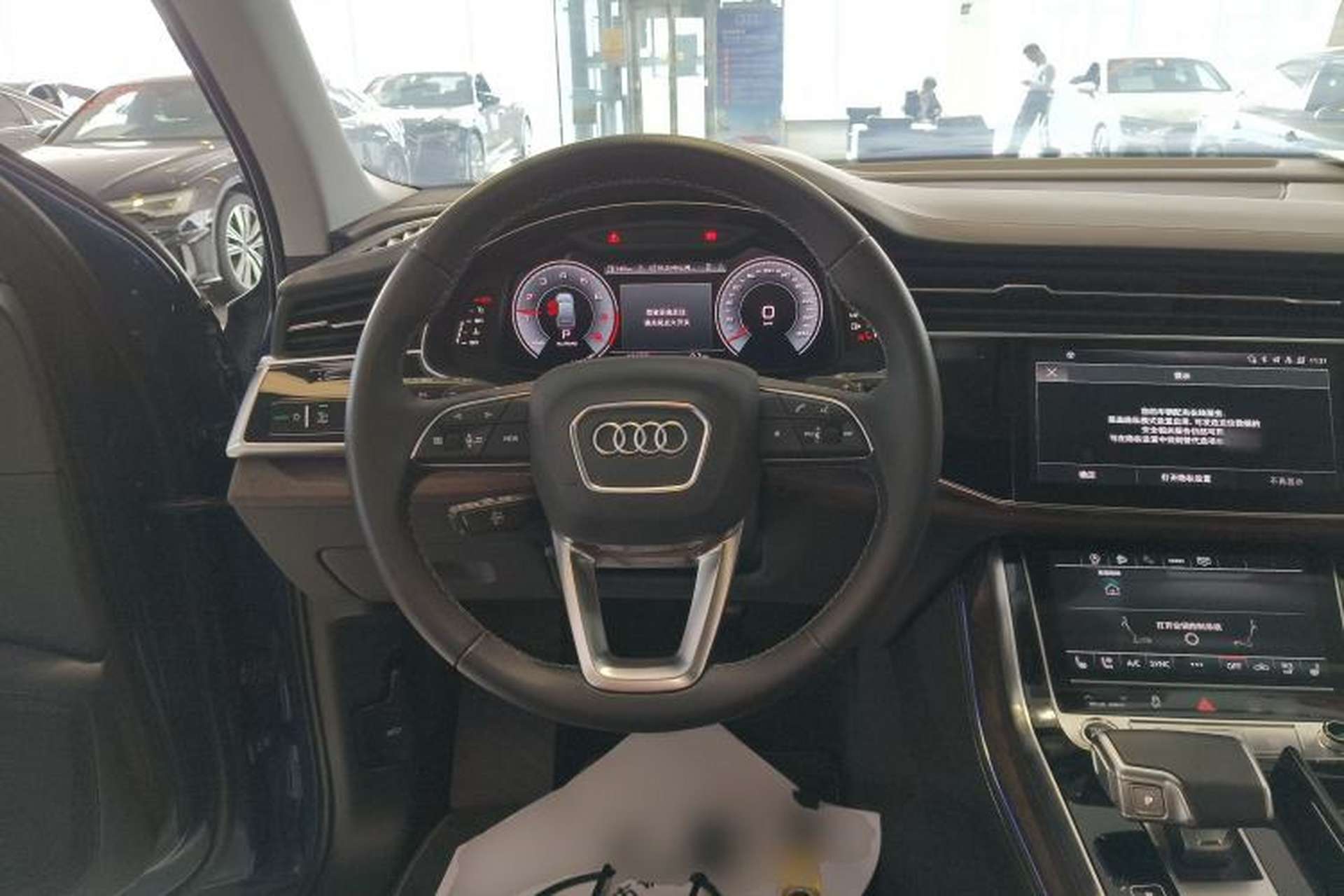 Used Audi Q7 2024 45 TFSI quattro S line Sport Edition Steering Wheel
