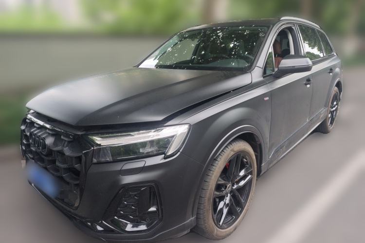 Used Audi Q7 2025 45 TFSI quattro S line Black Warrior Edition Guazi used car, China used car export, Used car for sale, Used cars, Cheapest cars for sale