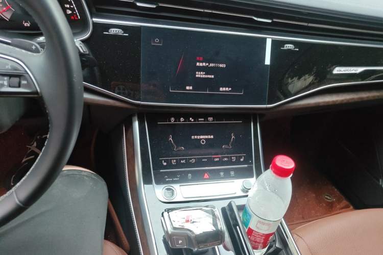 Used Audi Q7 2025 55 TFSI quattro S line Black Warrior Edition Audio And AC Panel