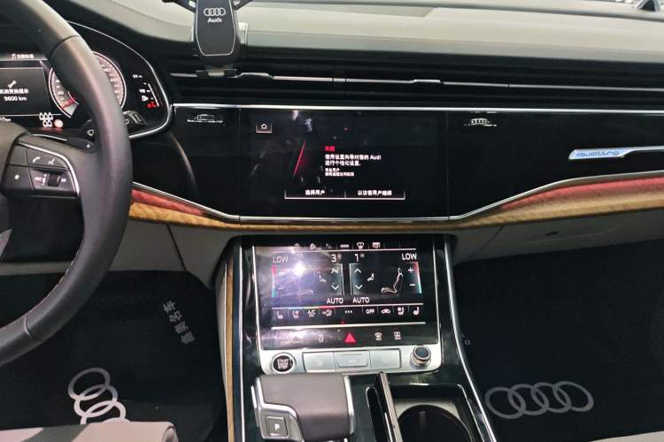 Used Audi Q7 2025 55 TFSI quattro S line Prestige Edition Audio And AC Panel