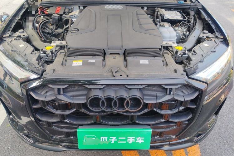 Used Audi Q7 2025 45 TFSI quattro S line Black Warrior Edition Engine Bay