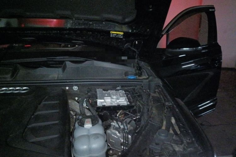Used Audi Q7 2025 45 TFSI quattro S line Black Warrior Edition Engine Bay Left