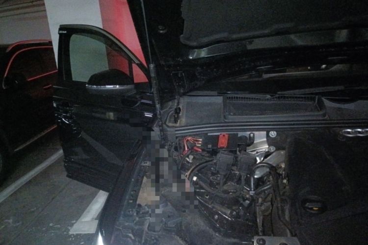Used Audi Q7 2025 45 TFSI quattro S line Black Warrior Edition Engine Bay Right