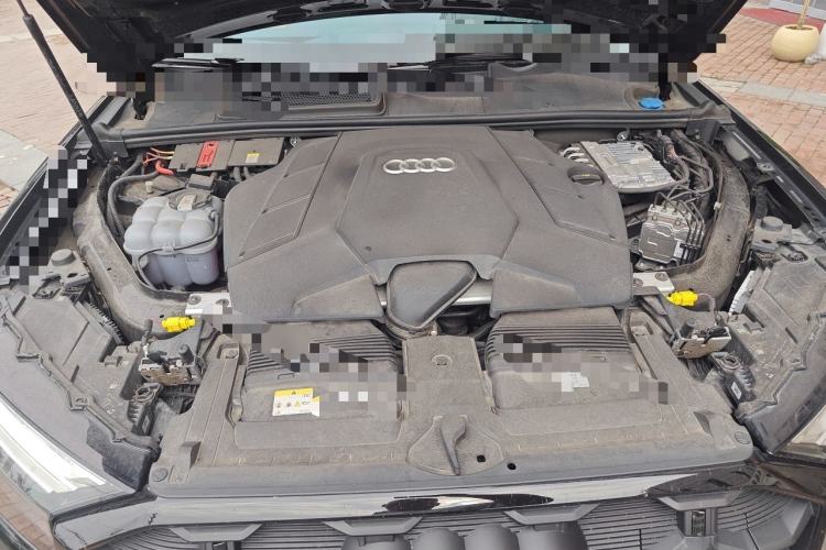 Used Audi Q7 2025 55 TFSI quattro S line Black Warrior Edition Engine Bay