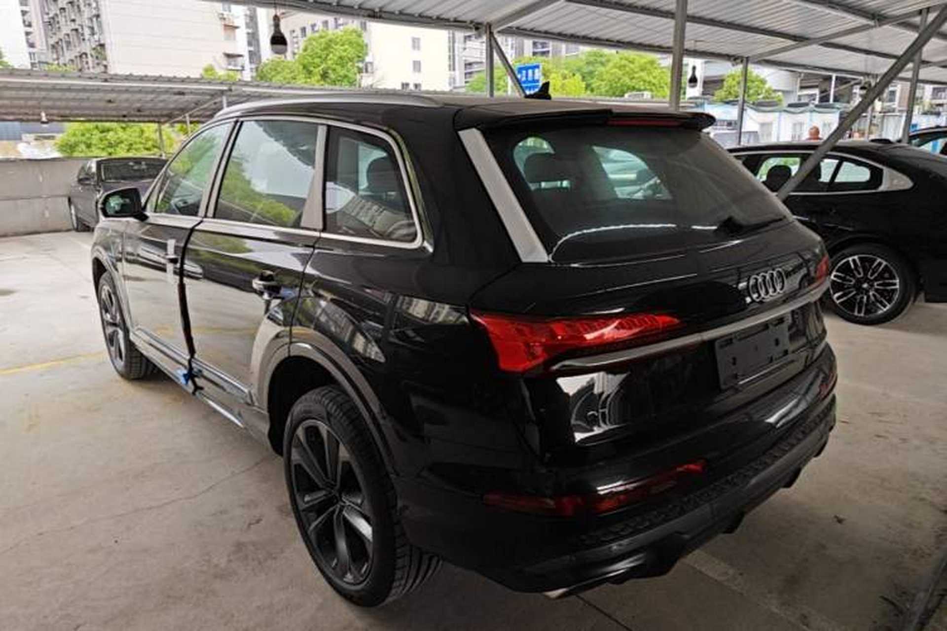 Used Audi Q7 2025 55 TFSI quattro S line Sport Edition Rear Left 45 Deg