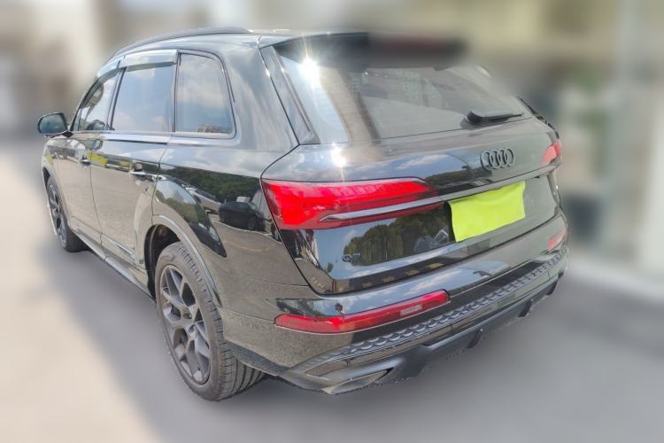 Used Audi Q7 2025 45 TFSI quattro S line Black Warrior Edition Rear Left 45 Deg