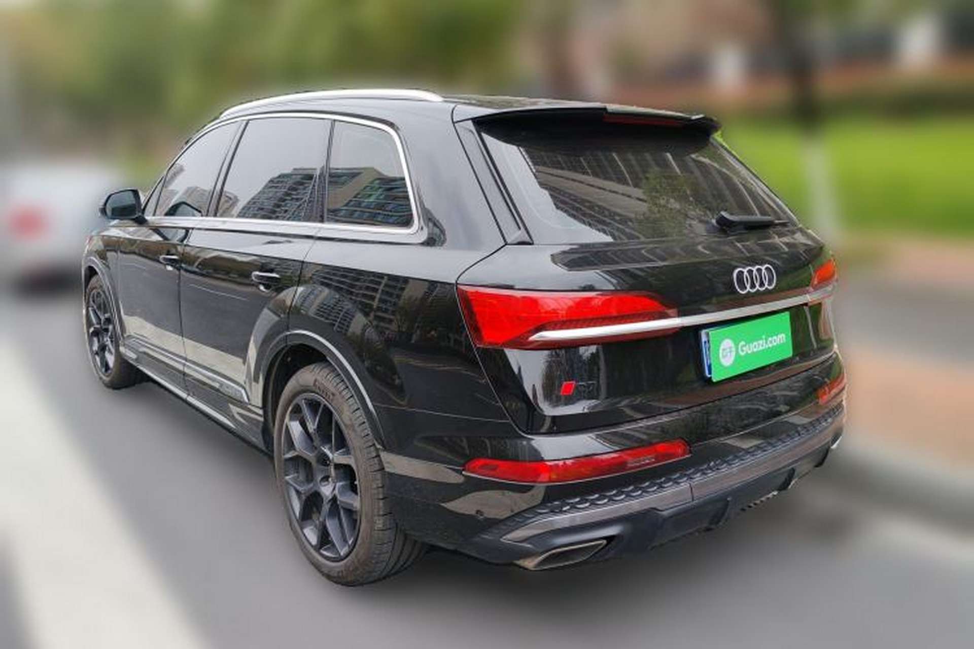 Used Audi Q7 2025 55 TFSI quattro S line Sport Edition Rear Left 45 Deg