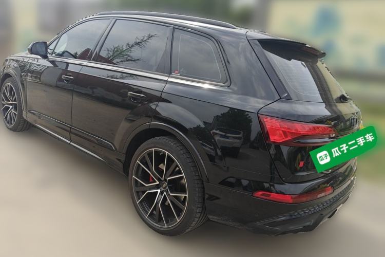 Used Audi Q7 2025 55 TFSI quattro S line Ice & Snow Sports Edition Rear Left 45 Deg