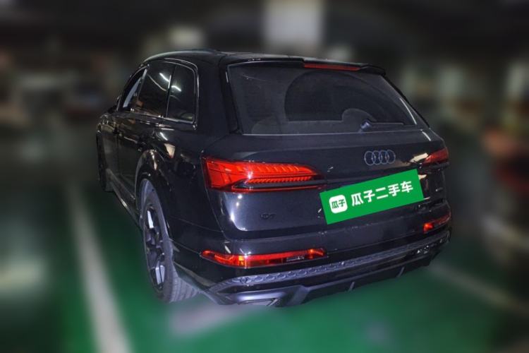 Used Audi Q7 2025 45 TFSI quattro S line Black Warrior Edition Rear Left 45 Deg