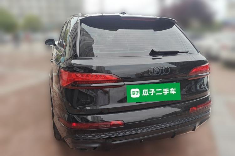 Used Audi Q7 2025 55 TFSI quattro S line Black Warrior Edition Rear Left 45 Deg