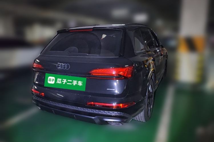 Used Audi Q7 2025 45 TFSI quattro S line Black Warrior Edition Rear Right 45 Deg