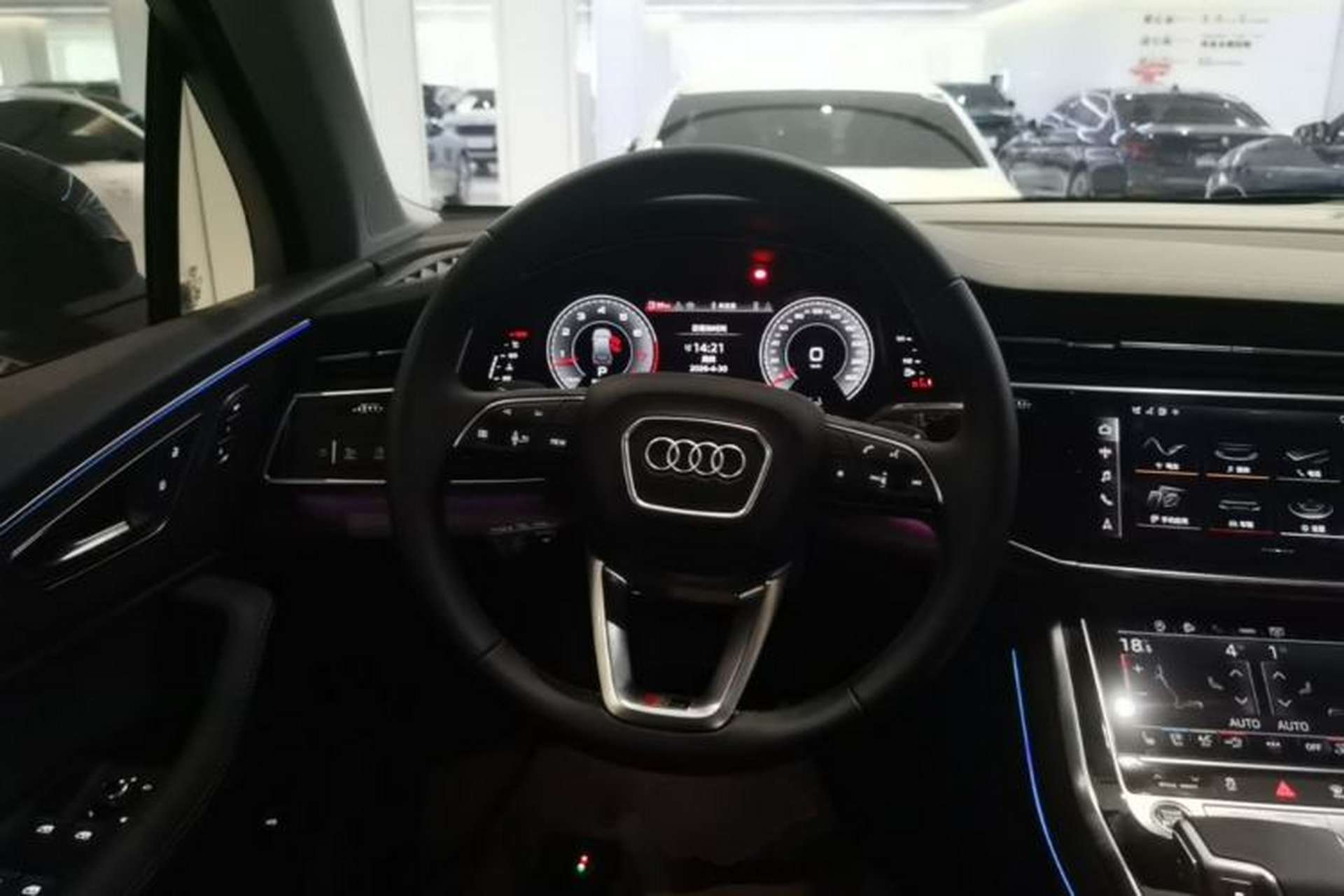 Used Audi Q7 2025 55 TFSI quattro S line Sport Edition Steering Wheel