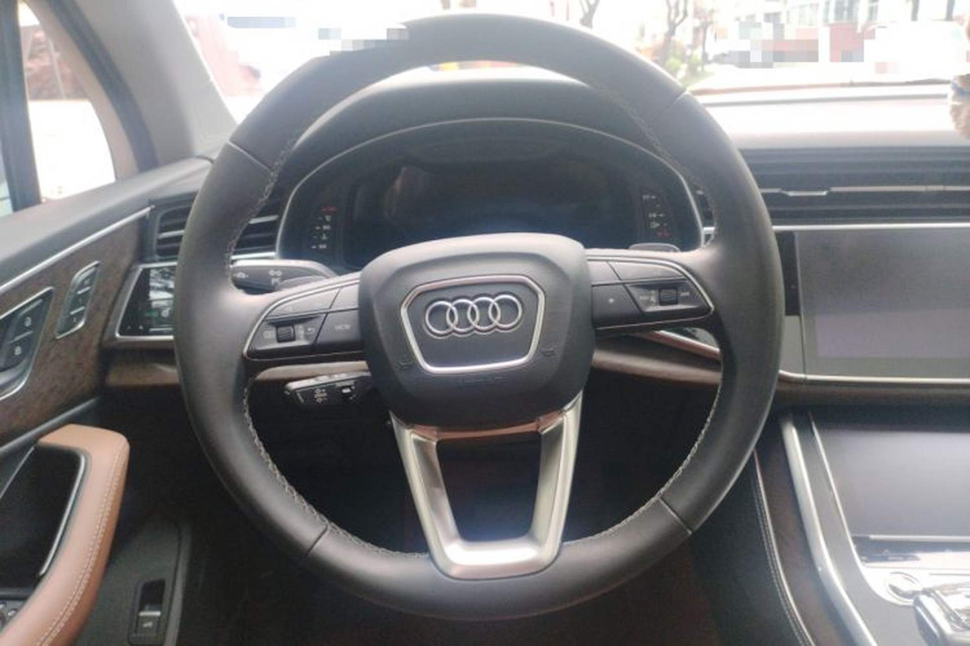 Used Audi Q7 2025 45 TFSI quattro S line Black Warrior Edition Steering Wheel