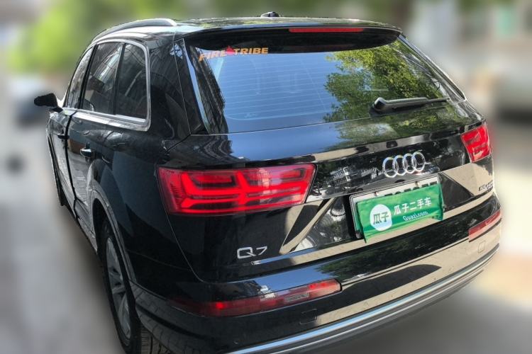 Used Audi Q7 New Energy 2019 55 e-tron Rear Left 45 Deg