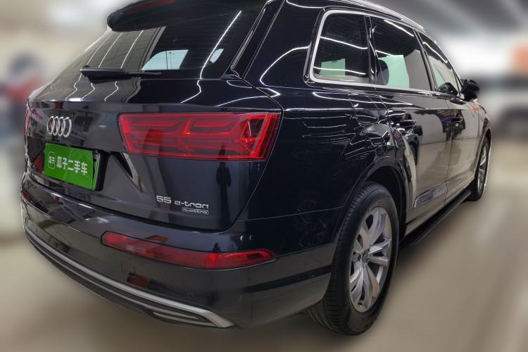 Used Audi Q7 New Energy 2019 55 e-tron Rear Right 45 Deg