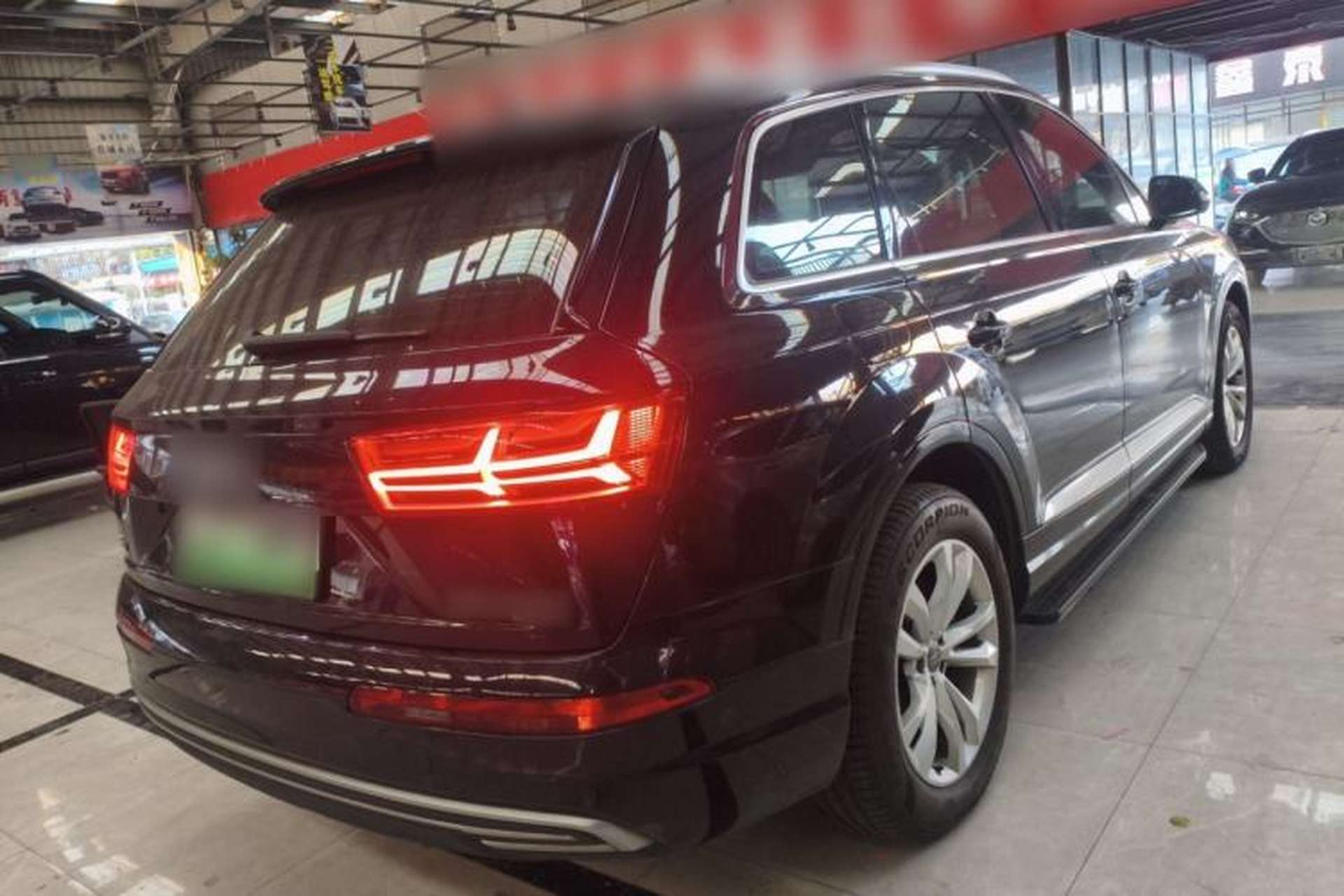 Used Audi Q7 New Energy 2019 55 e-tron Rear Right 45 Deg