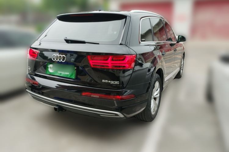 Used Audi Q7 New Energy 2019 55 e-tron Rear Right 45 Deg