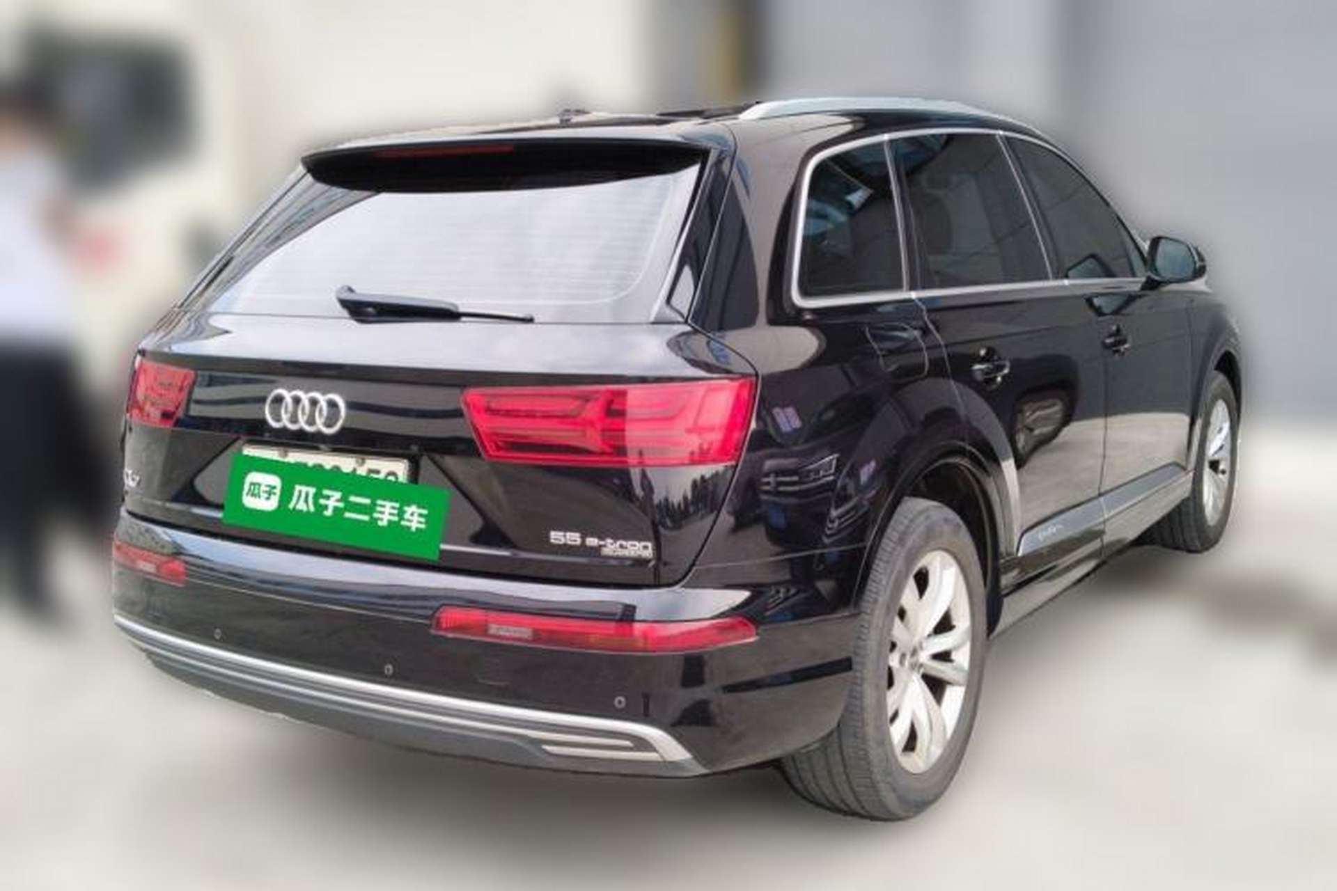 Used Audi Q7 New Energy 2019 55 e-tron Rear Right 45 Deg