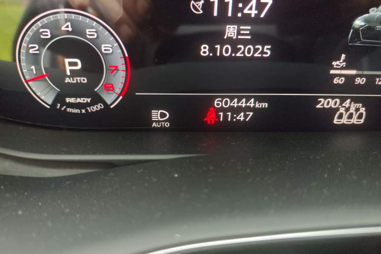 Used Audi Q8 2021 55 TFSI Prestige Dynamic Edition Odometer Close Up
