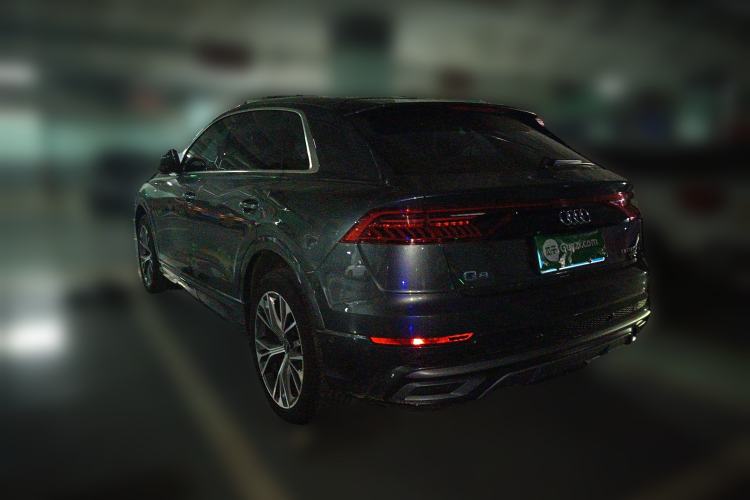 Used Audi Q8 2021 55 TFSI Luxury Dynamic Edition Rear Left 45 Deg