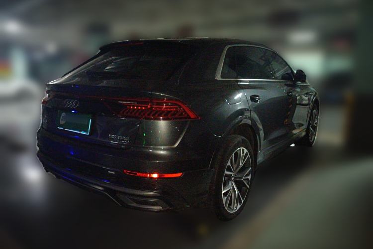 Used Audi Q8 2021 55 TFSI Luxury Dynamic Edition Rear Right 45 Deg
